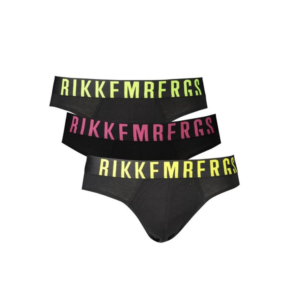 Bikkembergs Black Polyester Men's Men's Underwear